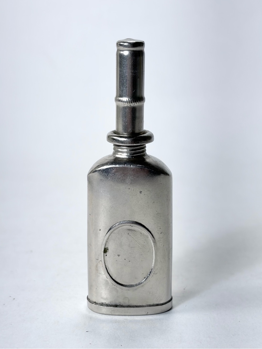 3 1/2" Vintage Small Tin Oil Mini Can Machinist Needle Size Spout Made in USA
